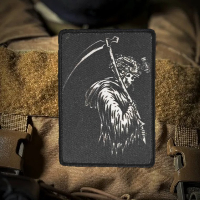 死神スカル士気バッジスカルウォリアータクティカルパッチデスサ - Urban Backpack Tactical のレビューと価格